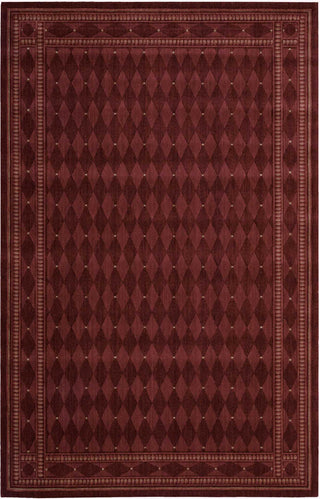 Nourison Cosmopolitan CS94 Burgundy Area Rug Main Image