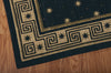 Nourison Cosmopolitan CS95 Midnight Area Rug 6' X 9' Corner Shot