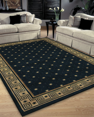 Nourison Cosmopolitan CS95 Midnight Area Rug 8' X 10' Living Space Shot Feature