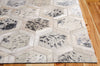 Nourison City Chic MA100 Snow Area Rug by Michael Amini 6' X 8'