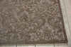 Nourison Damask DAS02 Grey Area Rug Detail Image