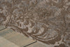 Nourison Damask DAS02 Grey Area Rug Detail Image