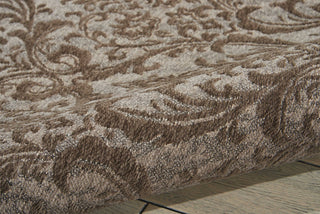 Nourison Damask DAS02 Grey Area Rug Detail Image