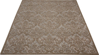 Nourison Damask DAS02 Grey Area Rug Main Image