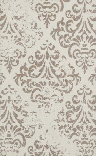 Nourison Damask DAS03 Ivory Area Rug