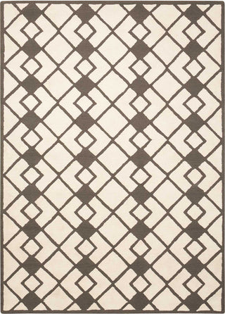 Nourison Decor DER03 Ivory Grey Area Rug Main Image