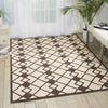Nourison Decor DER03 Ivory Grey Area Rug Main Image Feature