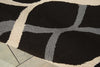 Nourison Decor DER04 Black Area Rug Detail Image