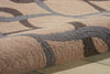 Nourison Decor DER04 Taupe Area Rug Detail Image