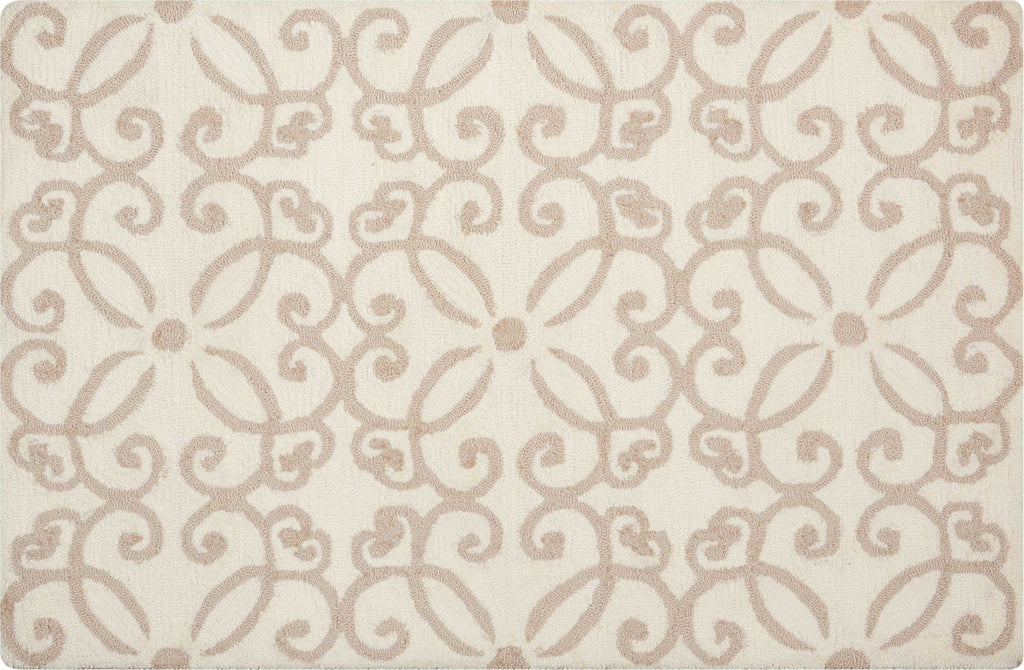 Nourison Decor DER13 Cream Area Rug main image