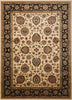 Nourison Delano DEL01 Ivory/Black Area Rug main image