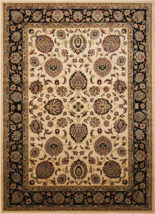 Nourison Delano DEL01 Ivory/Black Area Rug main image