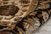 Nourison Delano DEL01 Ivory/Black Area Rug Detail Image