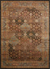 Nourison Delano DEL03 Black/Blue Area Rug main image