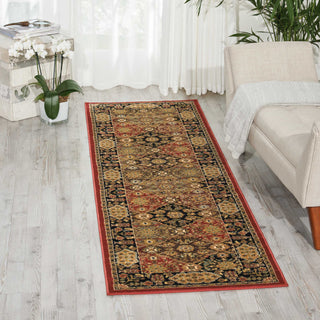 Nourison Delano DEL03 Multicolor Area Rug Room Image