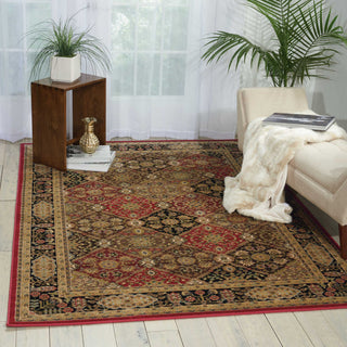 Nourison Delano DEL03 Multicolor Area Rug Room Image Feature