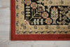 Nourison Delano DEL03 Multicolor Area Rug Corner Image