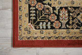 Nourison Delano DEL03 Multicolor Area Rug Corner Image