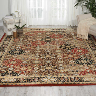 Nourison Delano DEL03 Multicolor Area Rug Room Image