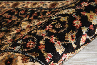 Nourison Delano DEL04 Black Area Rug Detail Image