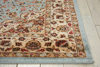 Nourison Delano DEL04 Blue Area Rug Detail Image