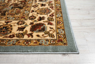 Nourison Delano DEL04 Blue Area Rug Detail Image