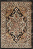 Nourison Delano DEL05 Black Area Rug 2' X 3'