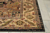 Nourison Delano DEL05 Black Area Rug Detail Image