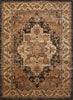 Nourison Delano DEL05 Black Area Rug main image
