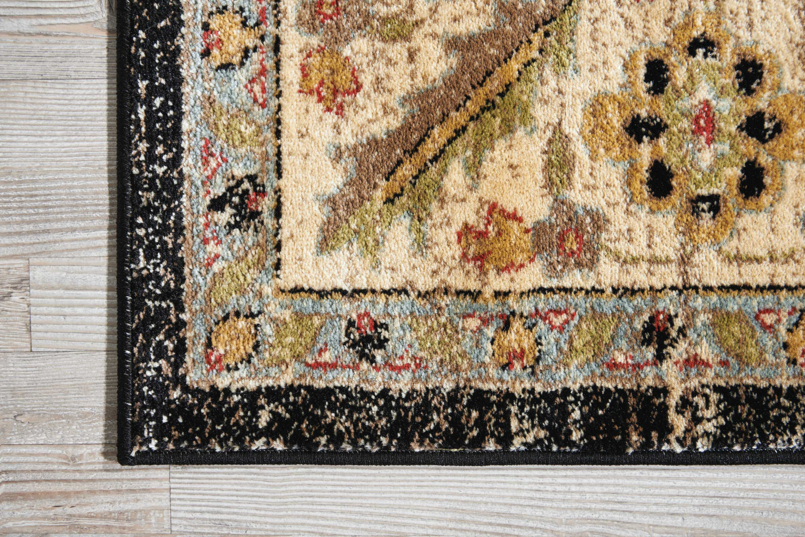 Nourison Delano DEL05 Black Area Rug – Incredible Rugs and Decor