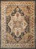 Nourison Delano DEL05 Black Area Rug 7'10'' X 10'10''