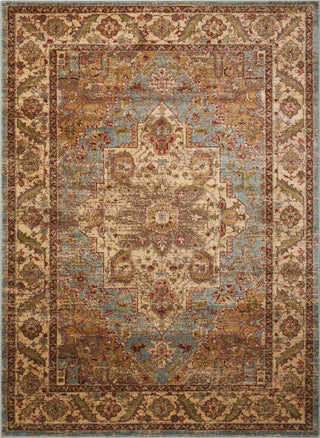 Nourison Delano DEL05 Blue Area Rug main image