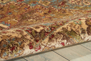 Nourison Delano DEL05 Blue Area Rug Detail Image