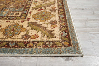 Nourison Delano DEL05 Blue Area Rug Detail Image