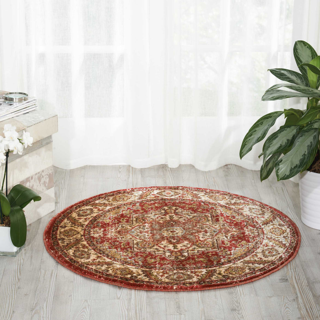 Nourison Delano DEL05 Brick Area Rug – Incredible Rugs and Decor