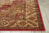 Nourison Delano DEL05 Brick Area Rug Detail Image