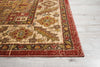 Nourison Delano DEL05 Brick Area Rug Detail Image