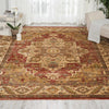 Nourison Delano DEL05 Brick Area Rug Room Image
