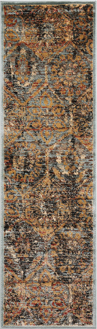 Nourison Delano DEL06 Blue Area Rug