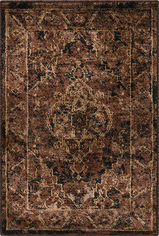 Nourison Delano DEL07 Espresso Area Rug