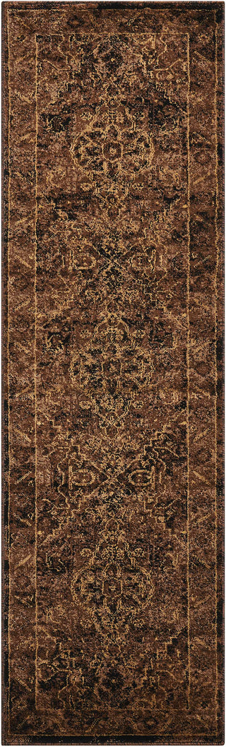 Nourison Delano DEL07 Espresso Area Rug