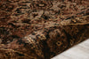 Nourison Delano DEL07 Espresso Area Rug Detail Image