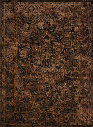 Delano DEL07 Espresso Area Rug by Nourison Main Image