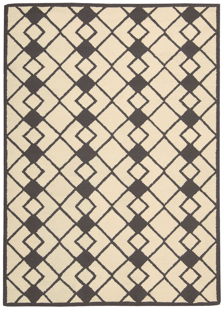 Nourison Decor DER03 Ivory Grey Area Rug main image