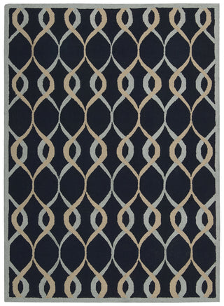 Nourison Decor DER04 Navy Area Rug main image