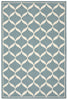 Nourison Decor DER06 Aqua White Area Rug main image
