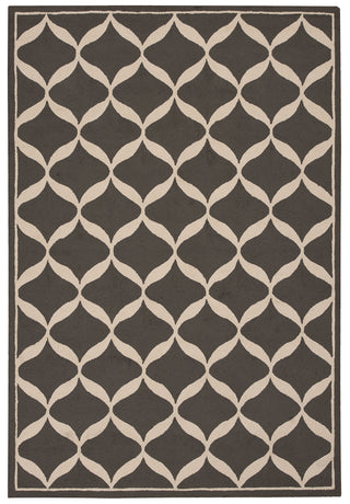 Nourison Decor DER06 Grey White Area Rug main image