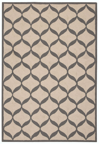 Nourison Decor DER06 White/Light Grey Area Rug main image