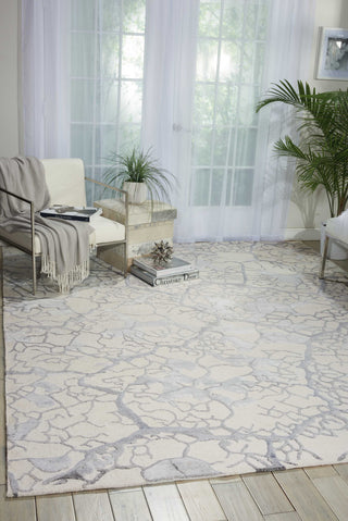 Nourison Divine DIV06 Ivory Area Rug Room Image Feature