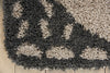 Nourison Dws01 Hudson DS100 Grey Area Rug Corner Image